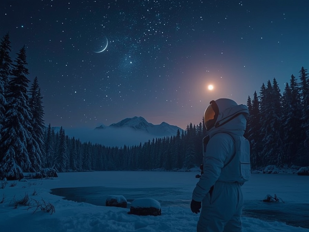 Orion's Night Sky Serenade