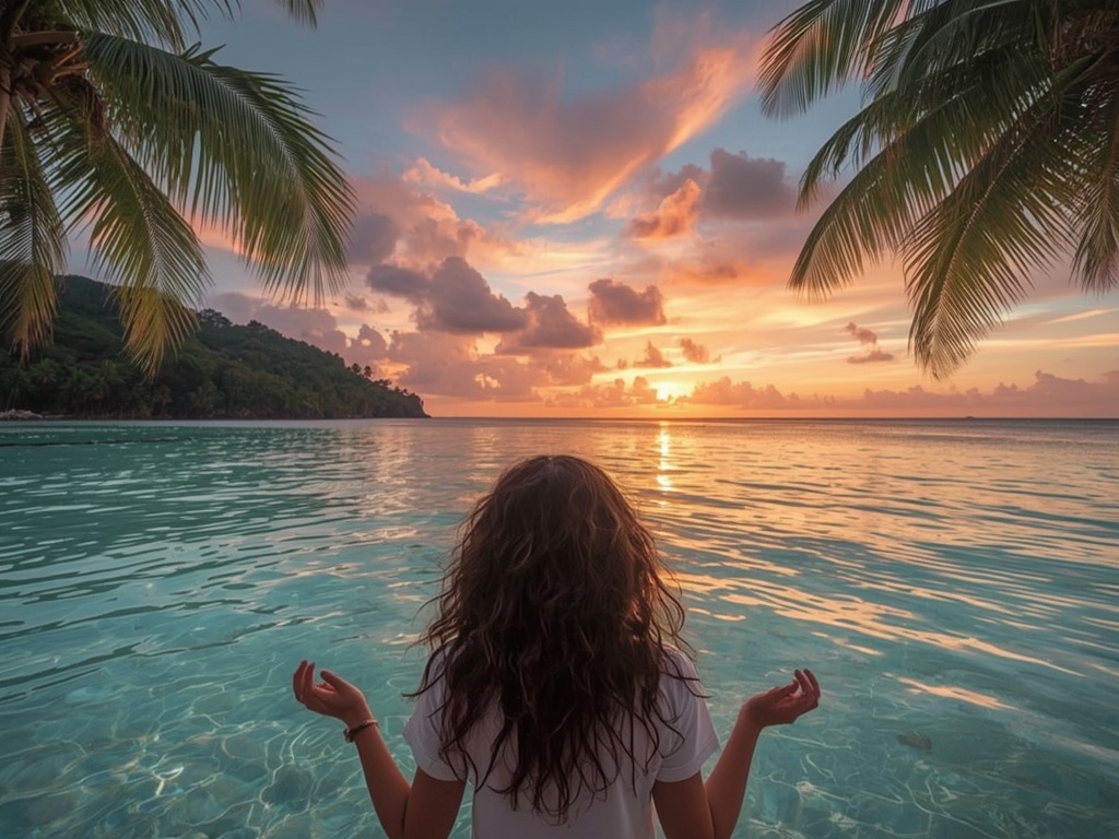 Paradise at Sunset