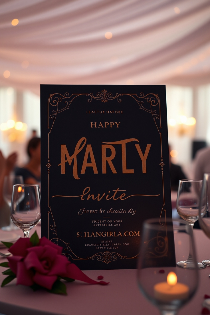 Party Invites Inspiration