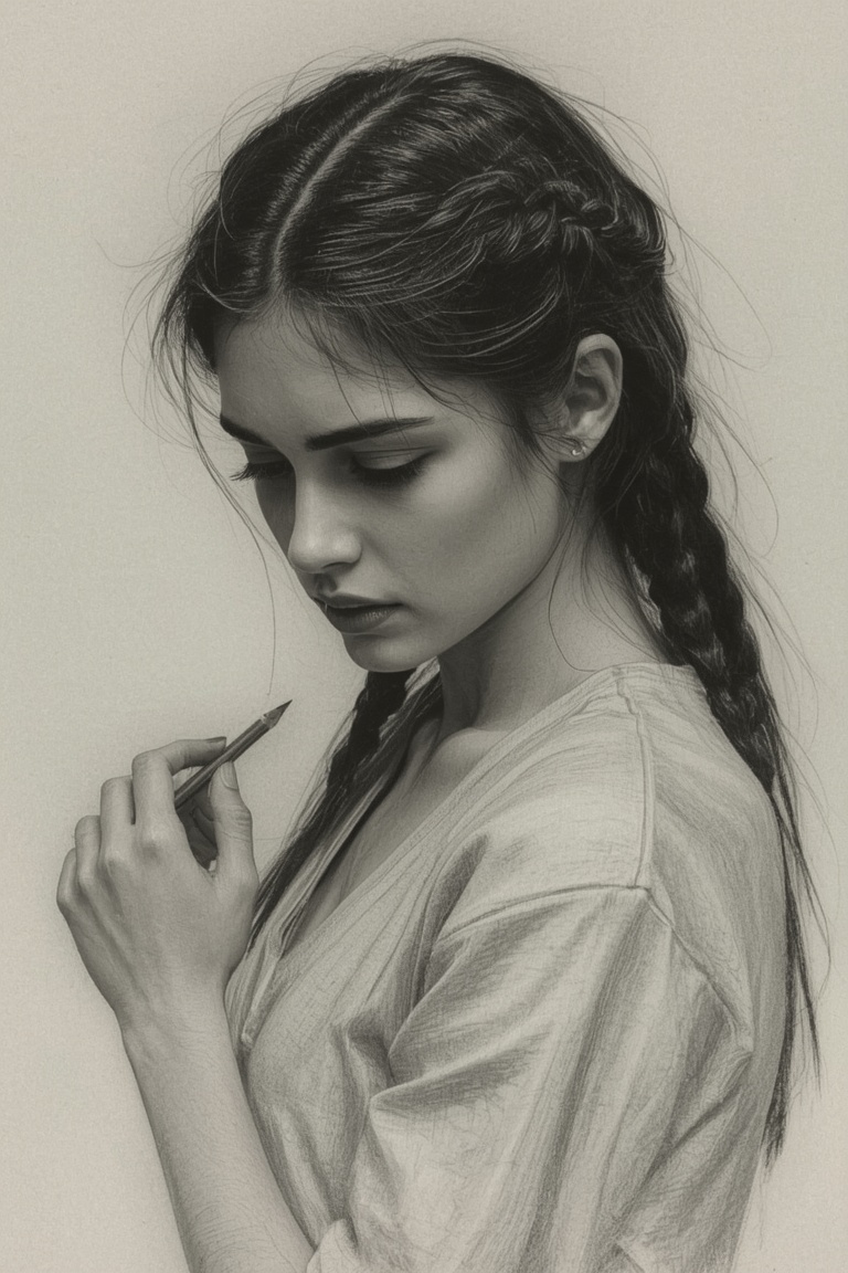 Pensive Sketch