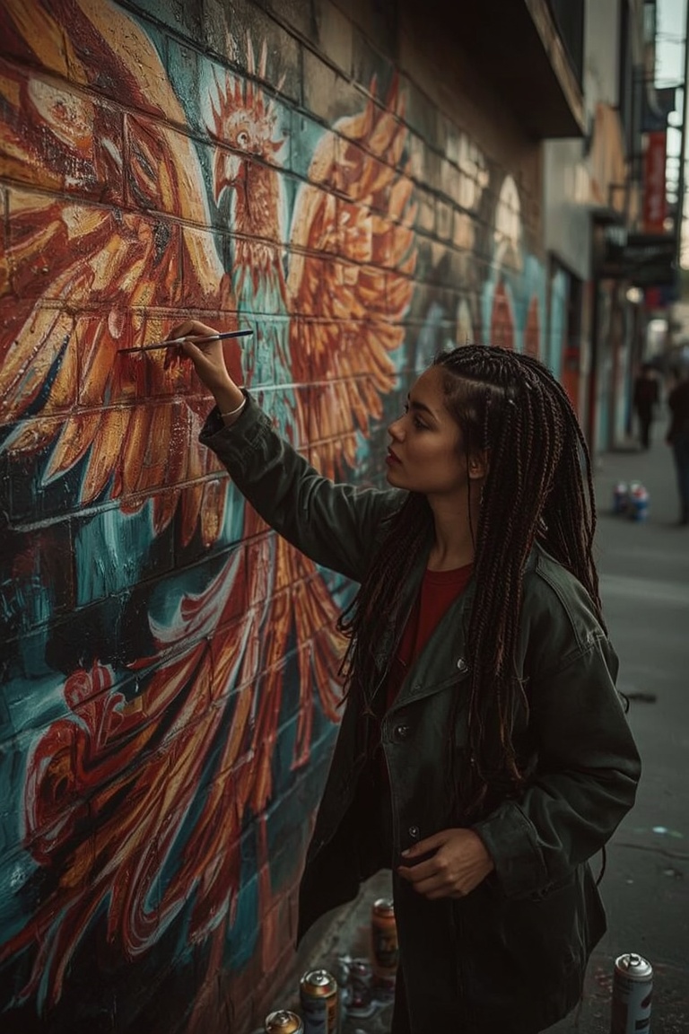 Phoenix Rising: Urban Mural Art