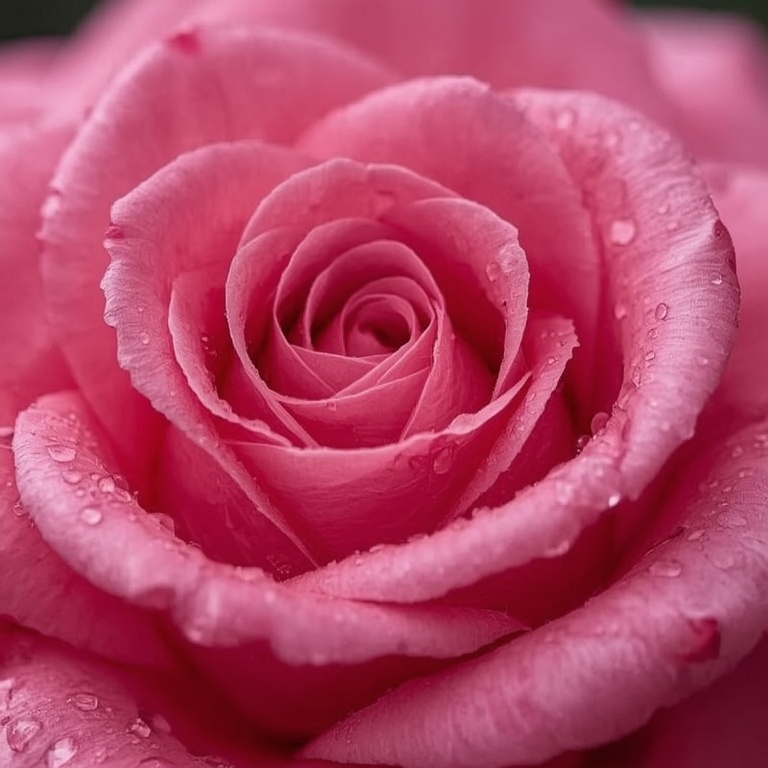 Pink Petal Droplet