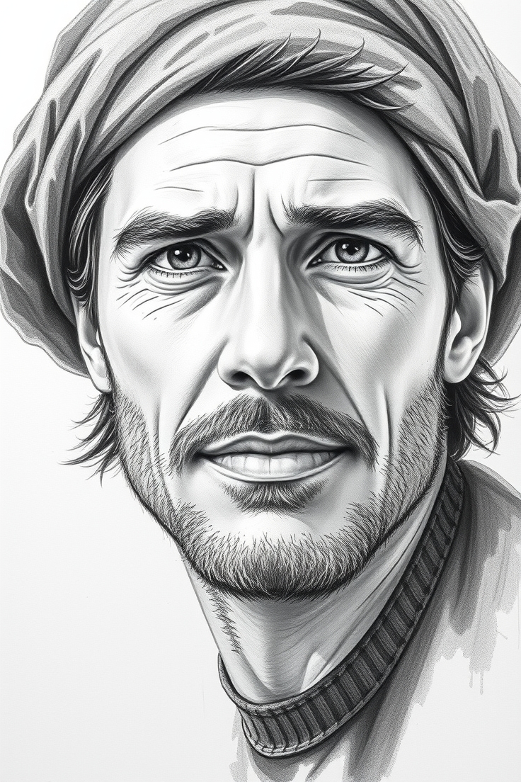 Portrait Drawing Design