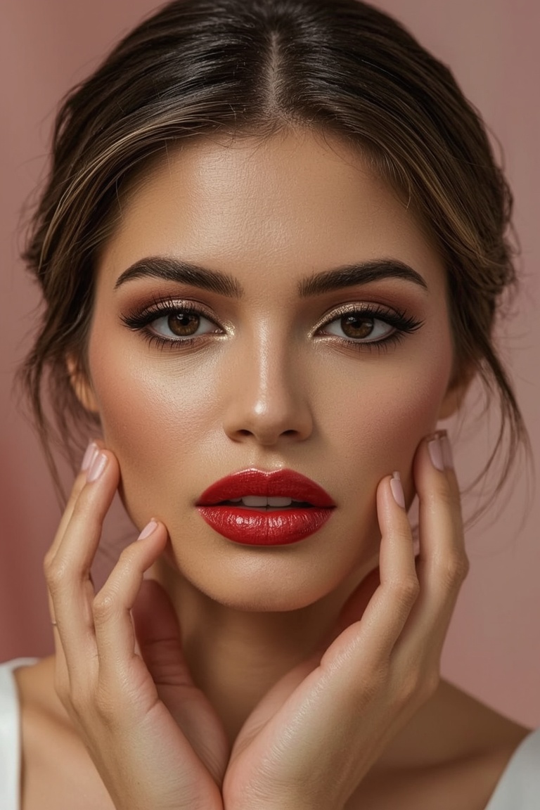 Radiant Ruby Glow