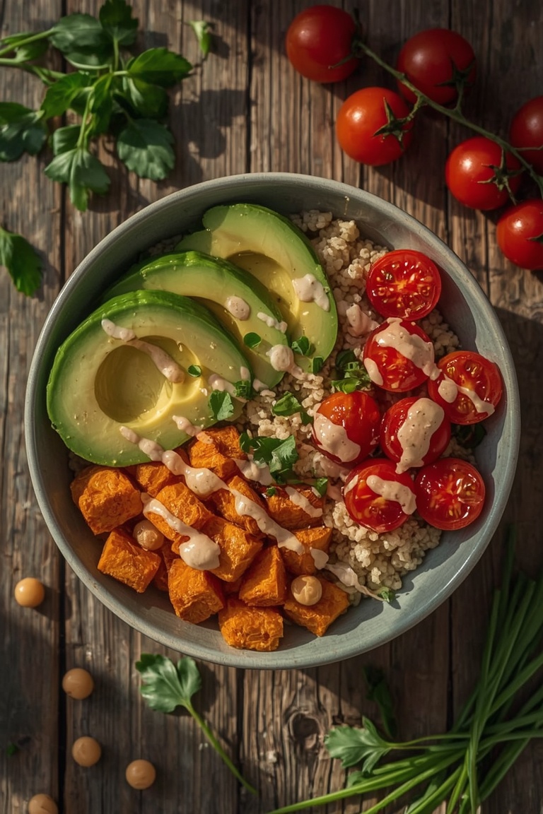 Rainbow Buddha Bowl: A Burst of Freshness
