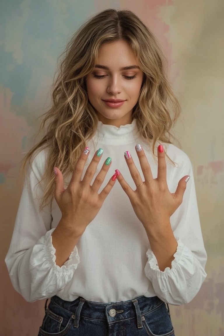 Rainbow Nail Art Inspiration