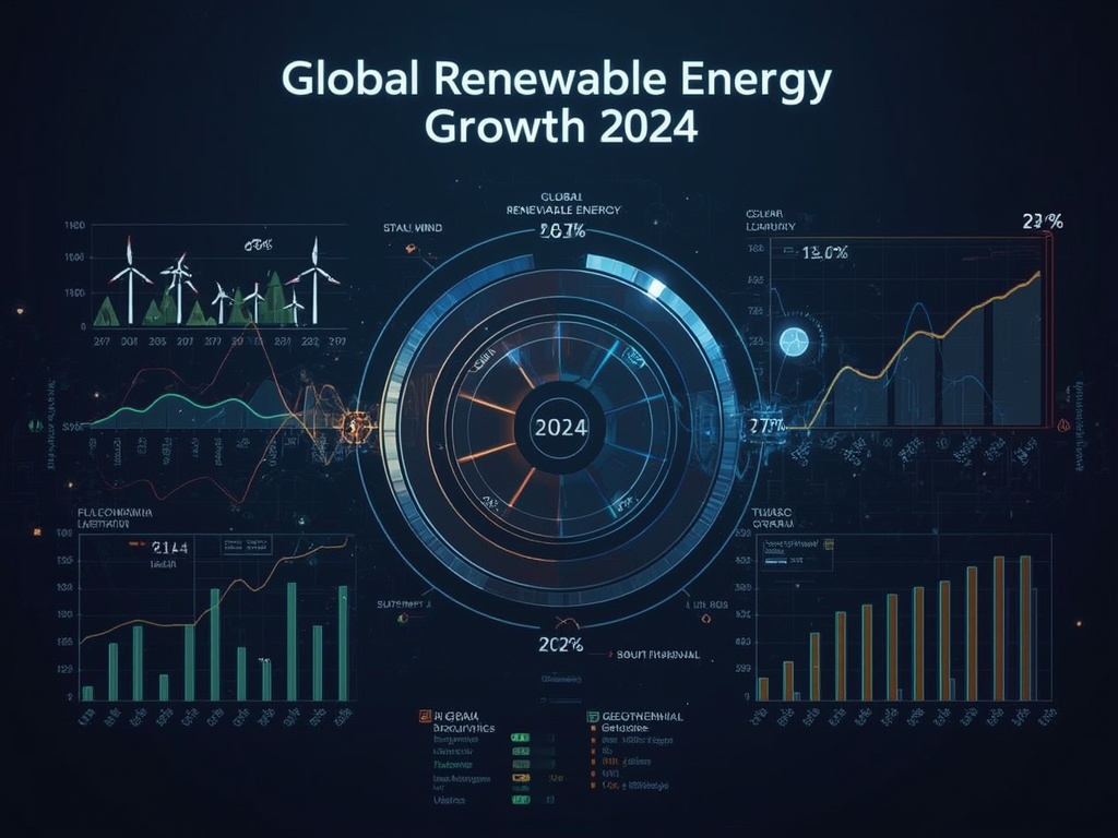 Renewable Energy Infographic 2024: A Glowing Global Overview