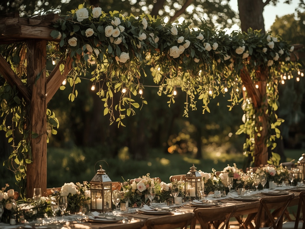 Rustic Elegance: A Dreamy Outdoor Wedding Decor