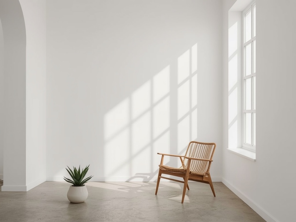 Serene Minimalist Corner