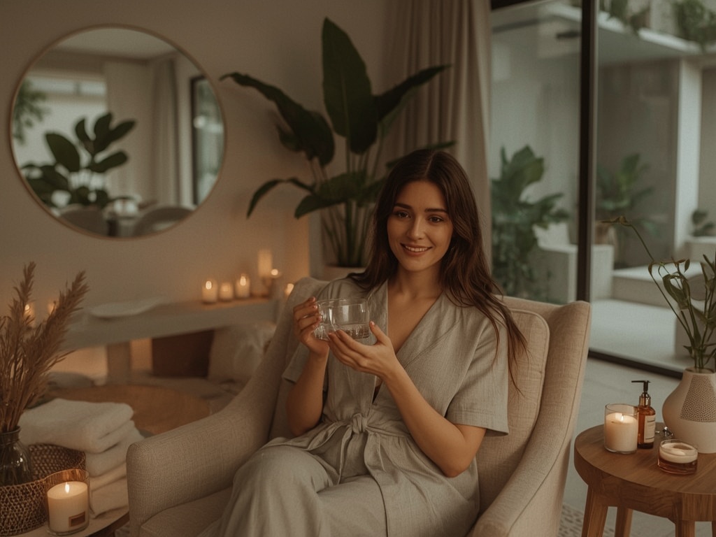 Serene Skincare Moments