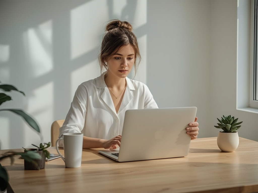 Serene Workspace Oasis