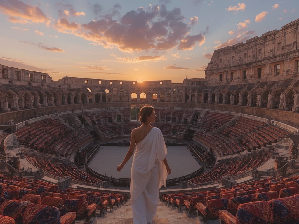 Serenity in the Colosseum