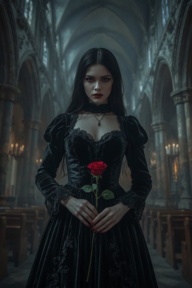 Shadowed Rose: Echoes of the Cathedral