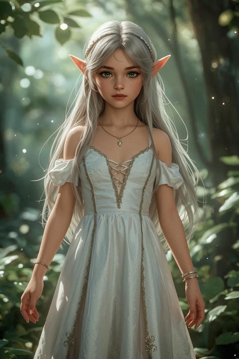 Silver Elven Princess