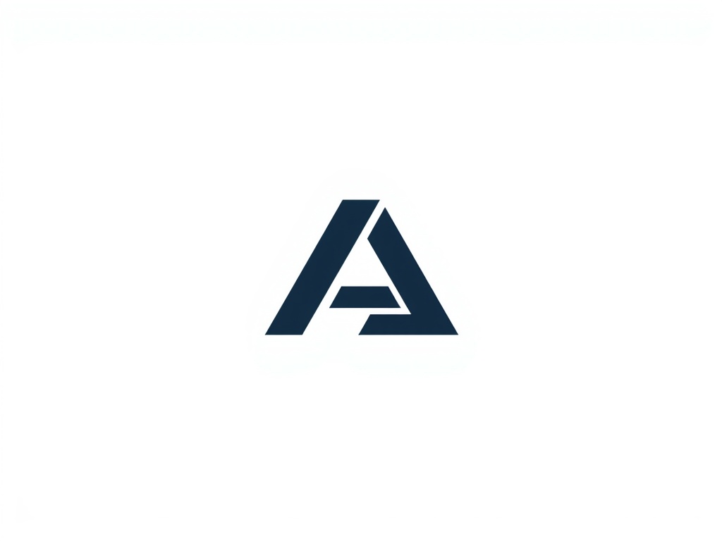 Sleek Geometric Tech Logo