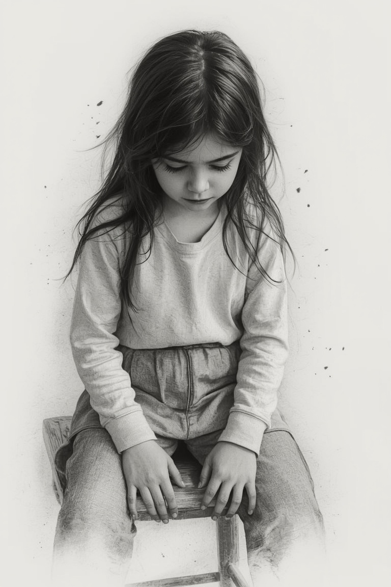 Solitude in Charcoal