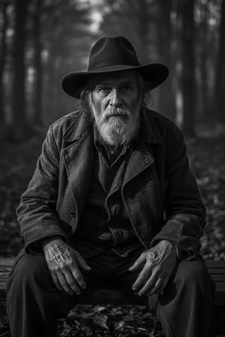 Solitude in Monochrome