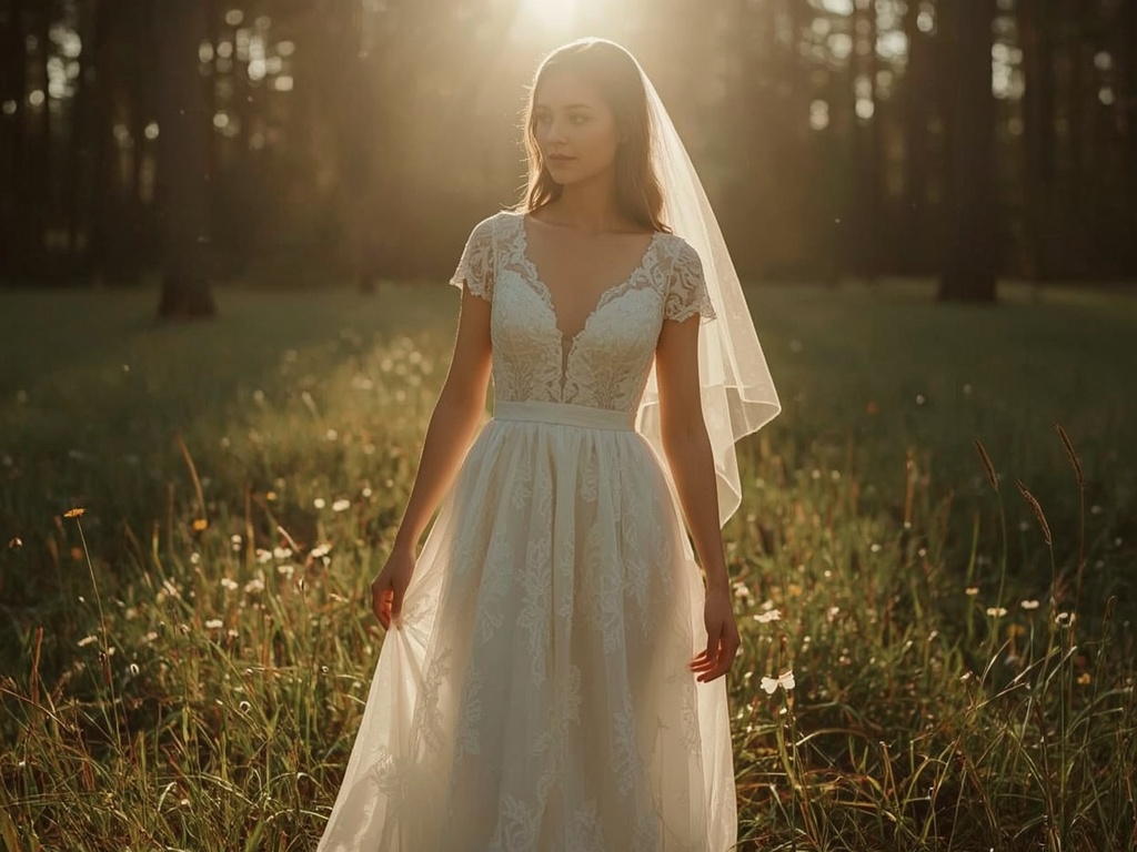 Solstice Vows: Golden Morning Bride