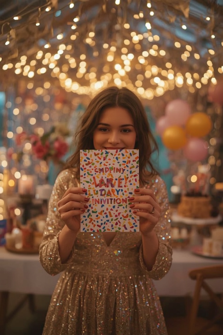 Sparkling Party Invitation