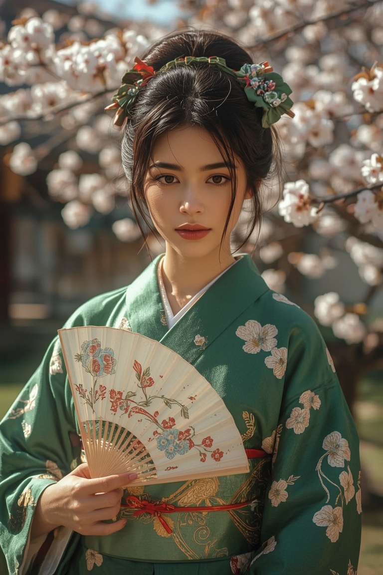 Spring Blossom Kimono