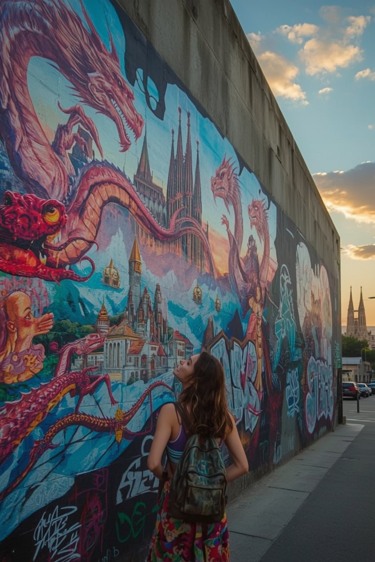 Street Dreams in Barcelona