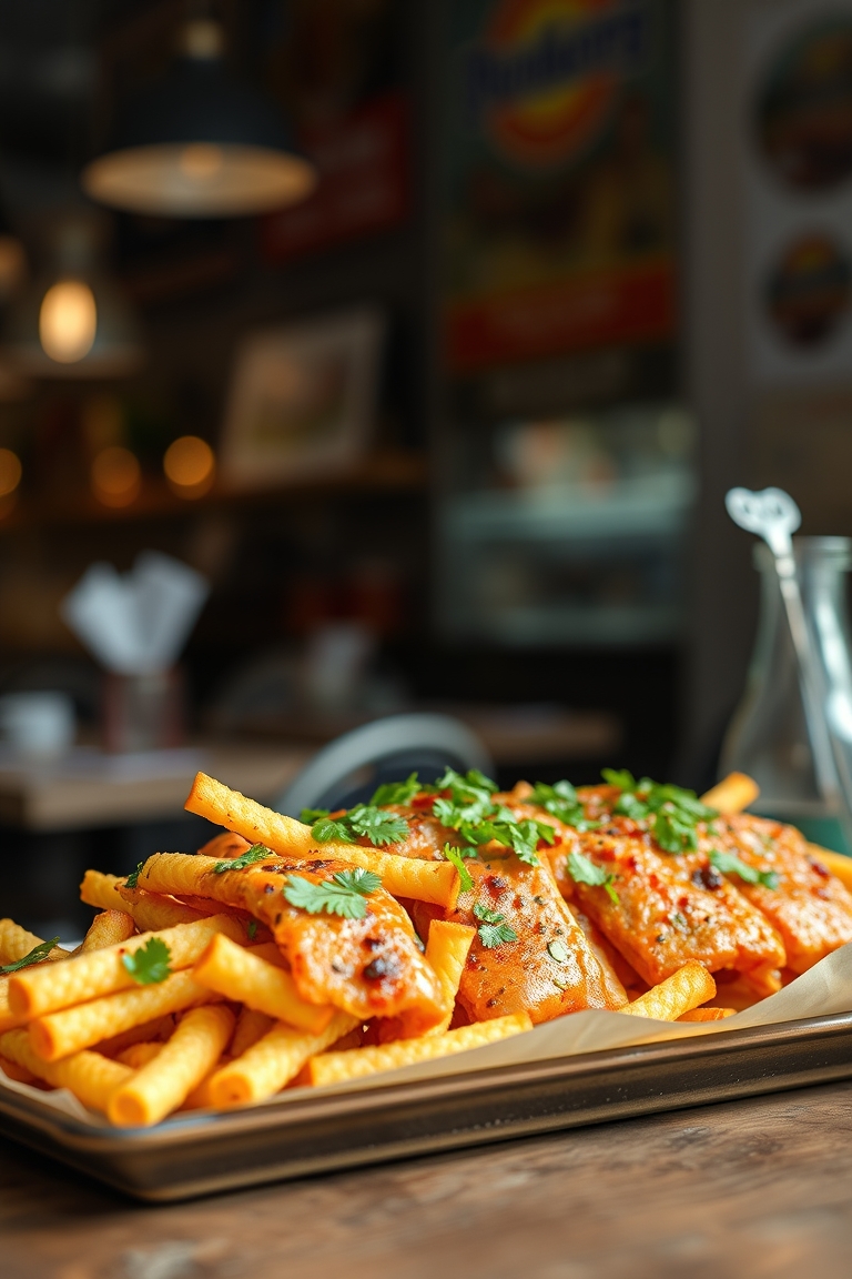 Delicious Street Food Culinary Art