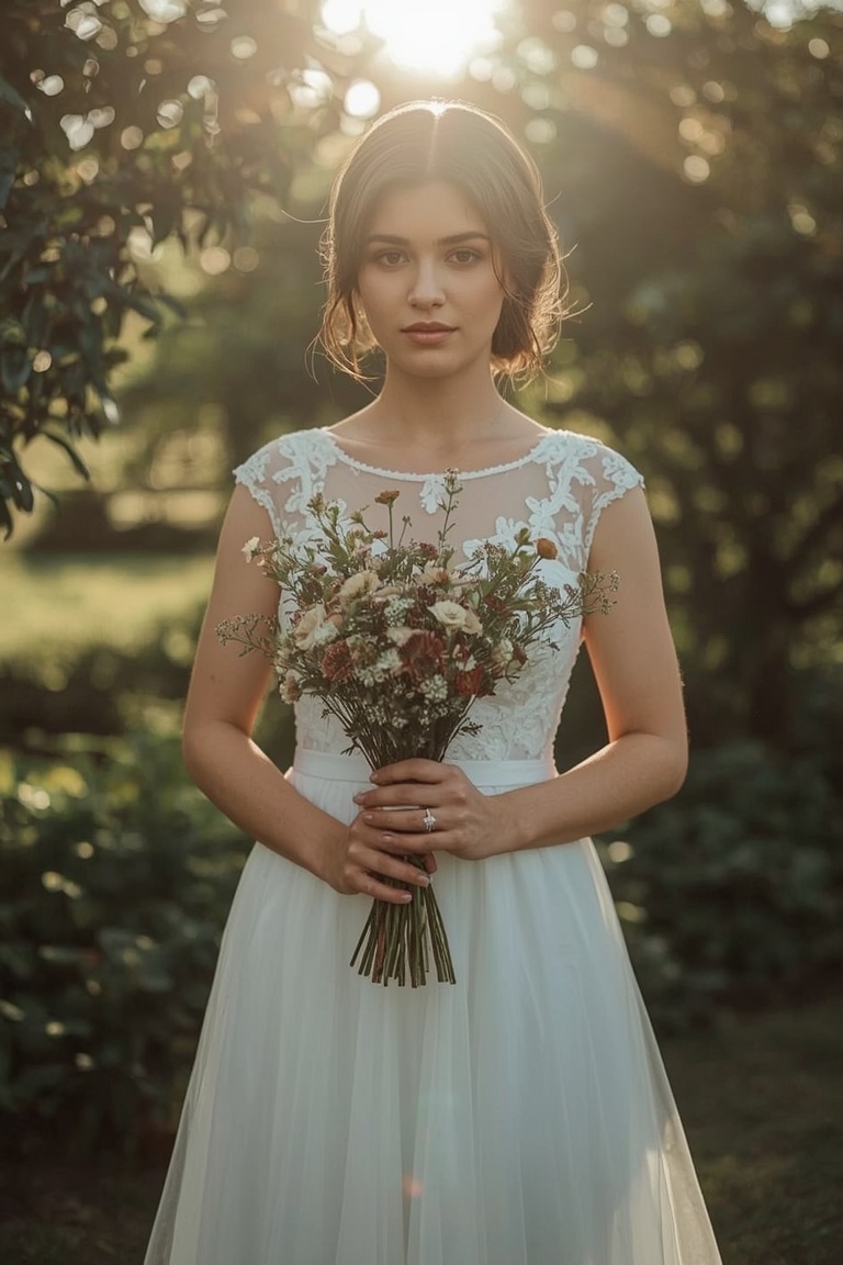 Sunlit Garden Bride