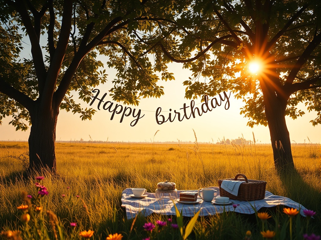 Sunrise Birthday Bliss