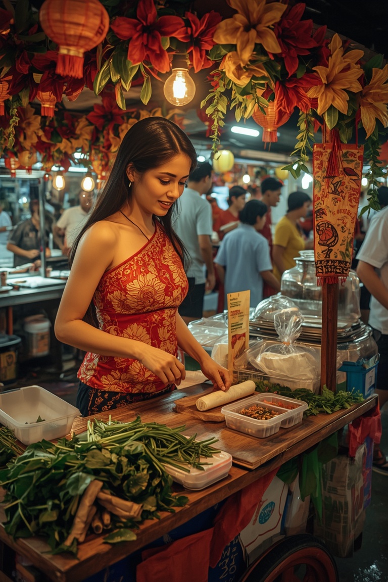 Thai Street Food Night Market Delight