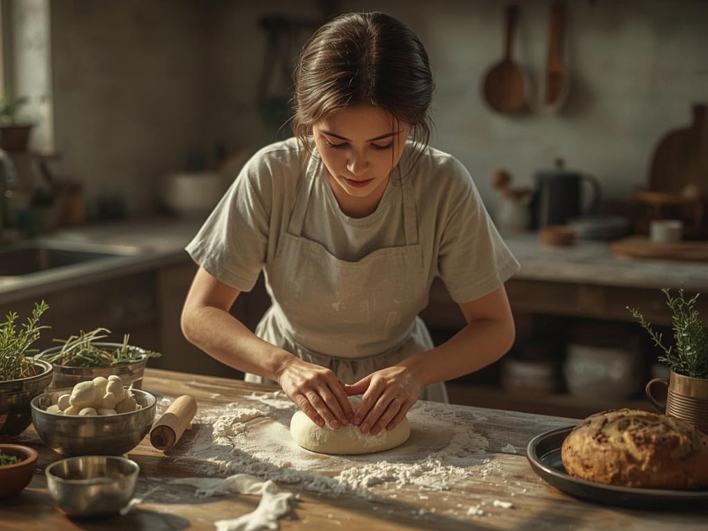 The Artisan's Dough: A Morning in the Kitchen
