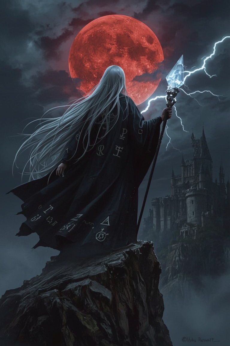 The Moonlit Sorceress