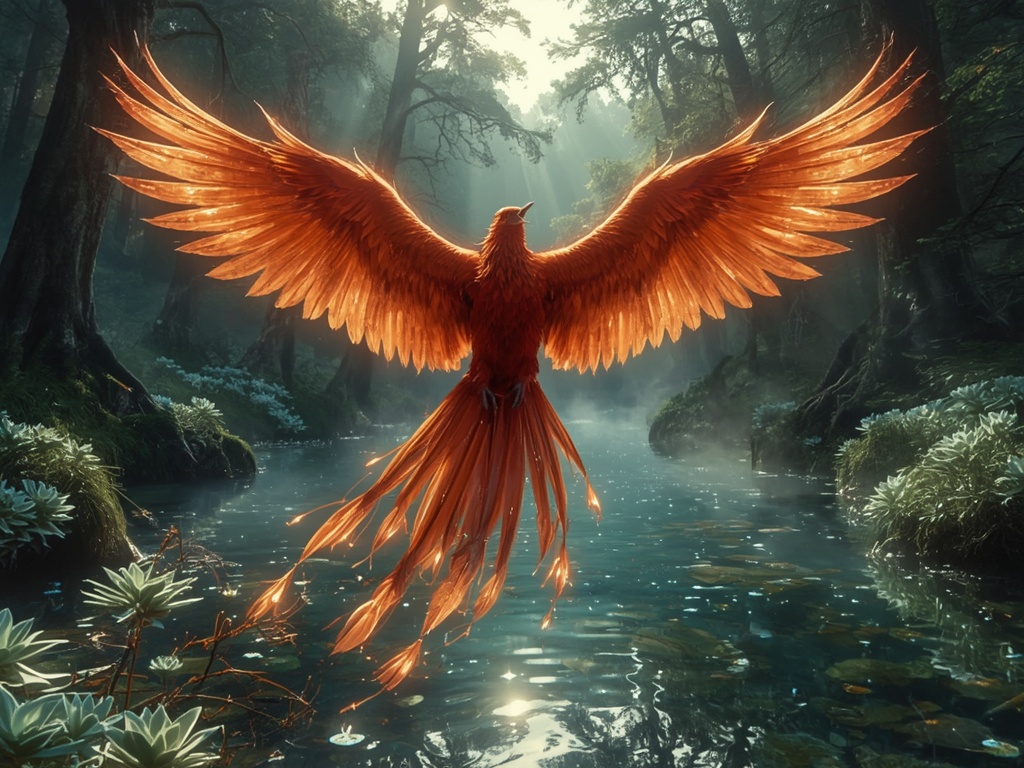 The Phoenix Ascendant: Ember of the Enchanted Lake