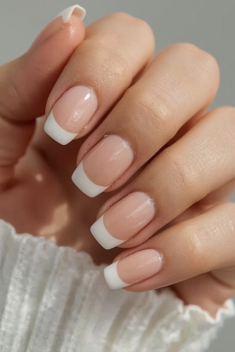 Timeless Elegance: Perfect French Manicure