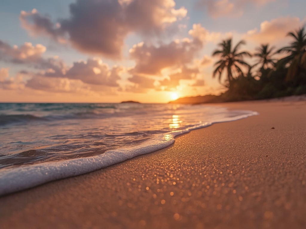Tropical Sunset Serenity