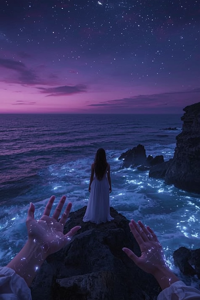 Twilight Serenity on the Cliffs