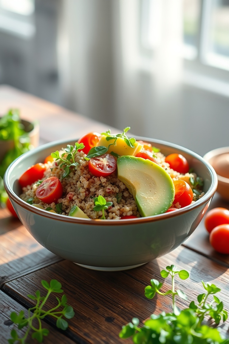 Vibrant Quinoa Salad Bowl