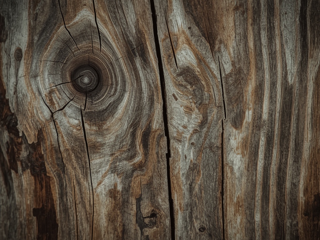 Weathered Wooden Grain