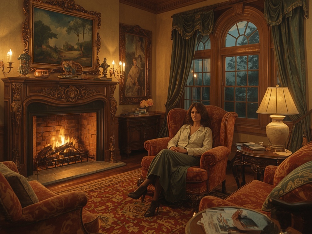 Whispers by the Flickering Flame