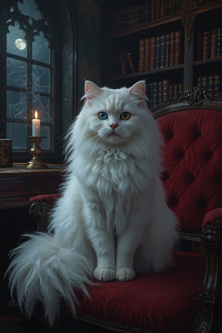 Whispers in the Stacks: The Heterochromatic Guardian