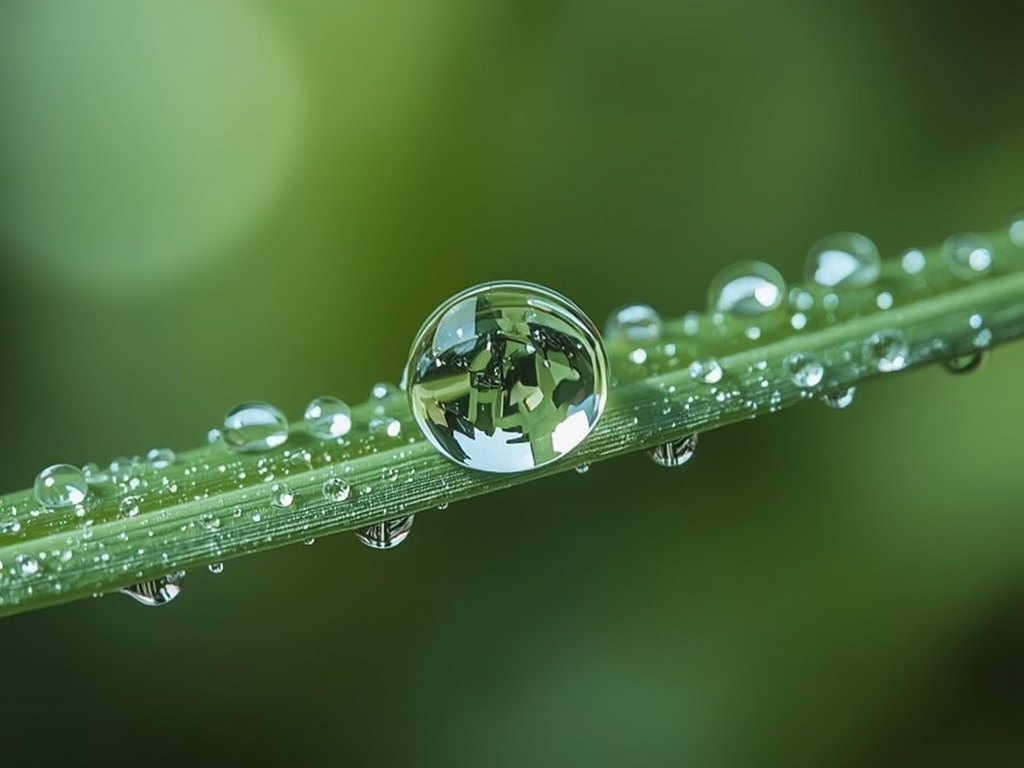 World in a Dewdrop