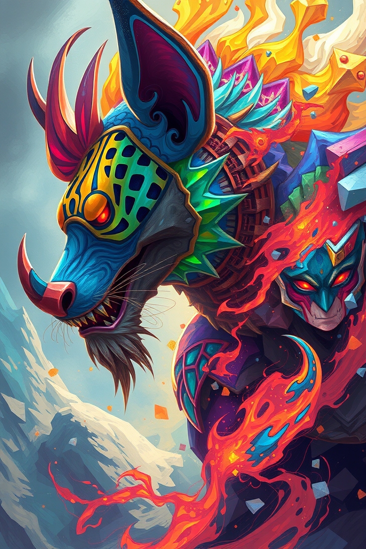 Vibrant Digital Artwork