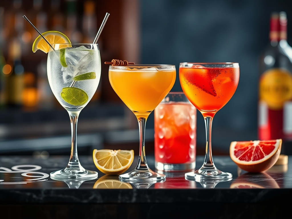 Stunning Cocktails & Drinks